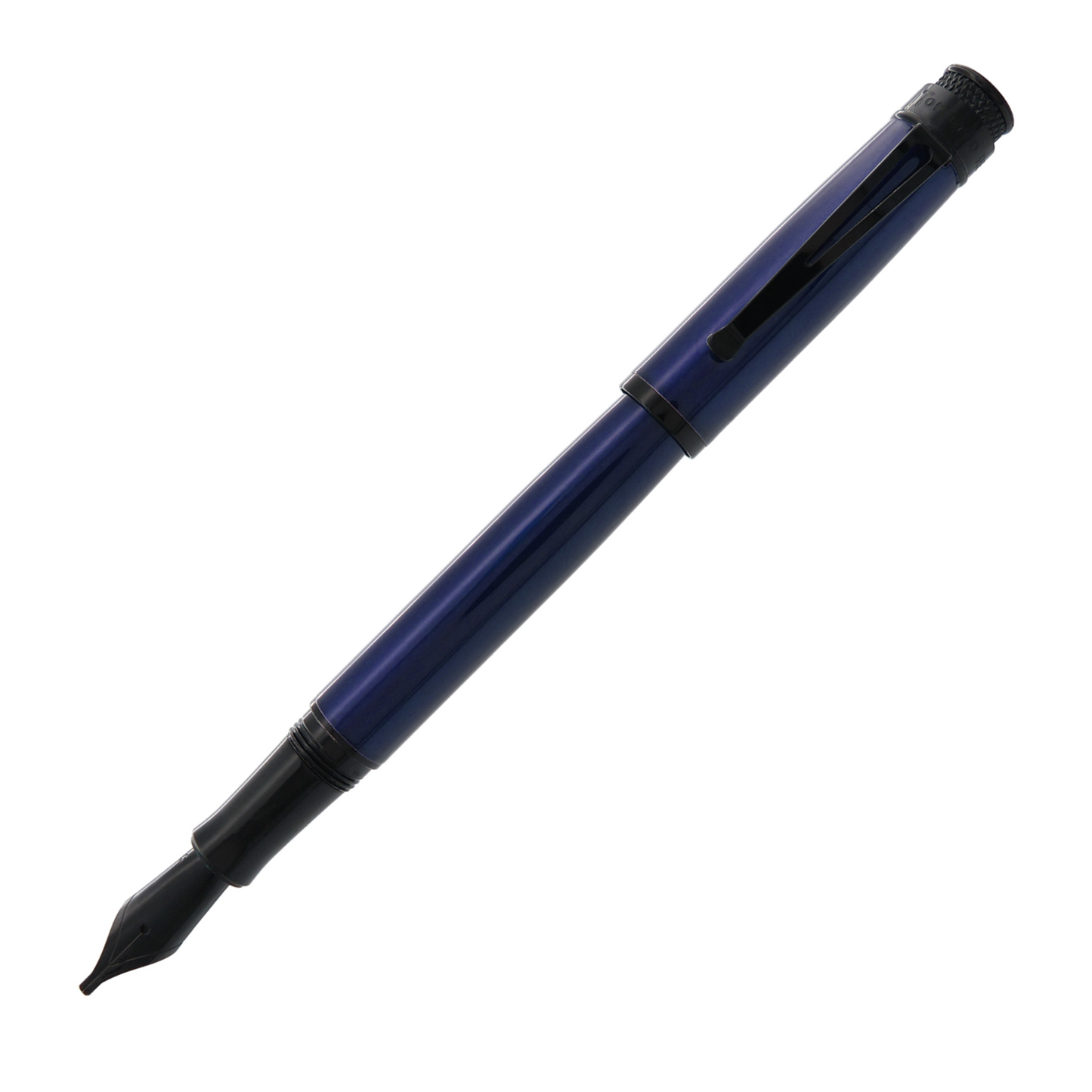 Retro 51 Tornado™ Stealth Lacquer Fountain Pen - Blue Black