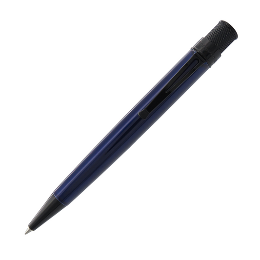 Retro 51 Tornado™ Stealth Lacquer Rollerball - Blue Black