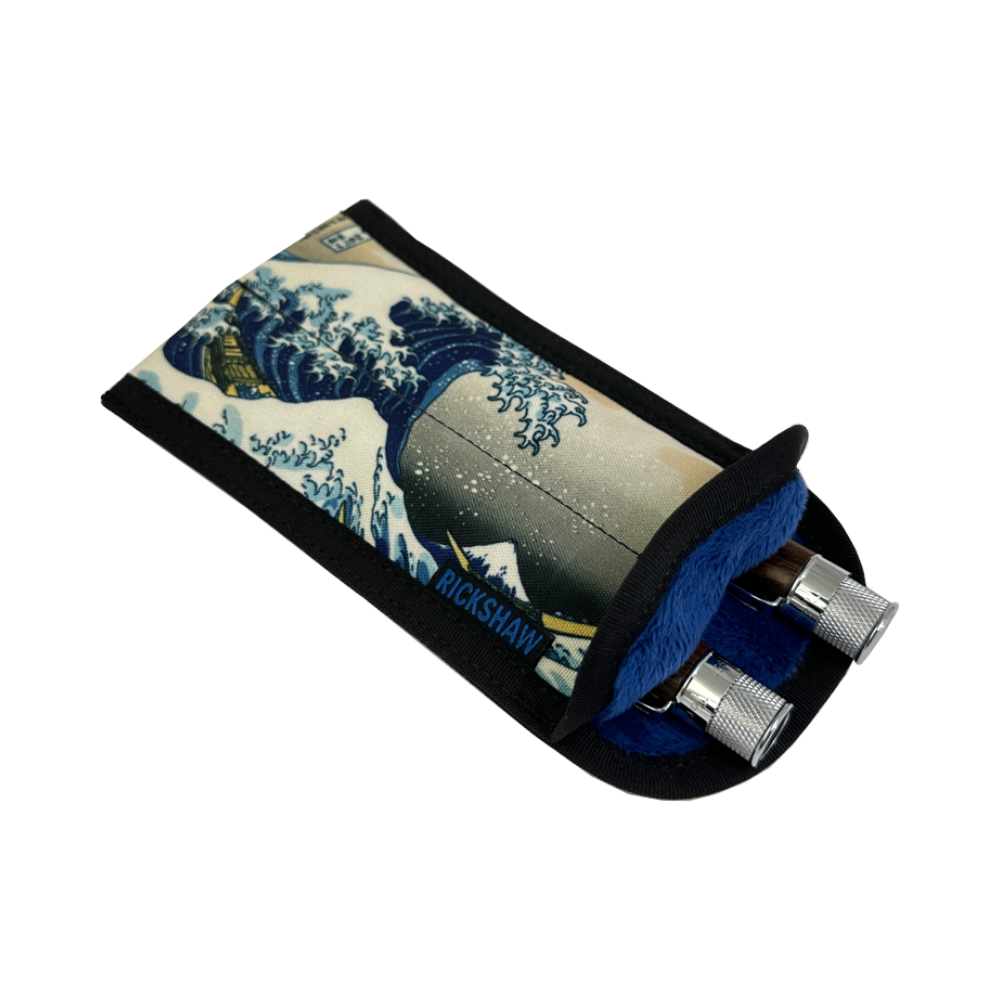 Rickshaw Bagworks 2-Pen Coozy Sleeve - Great Wave