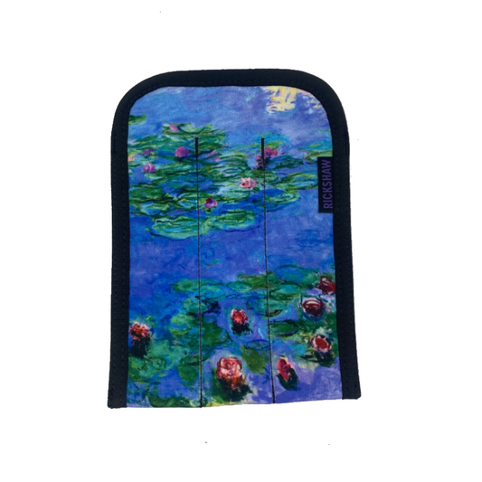 Rickshaw Bagworks 3-Pen Coozy Sleeve - Monet Water Lilies