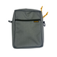 Rickshaw Bagworks A5 Field Bag - Grey with Saffron