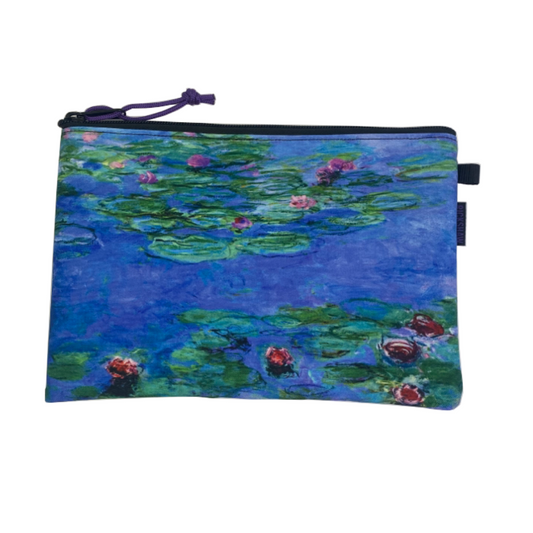 Rickshaw Bagworks Large Utility Pouch - Monet Water Lilies