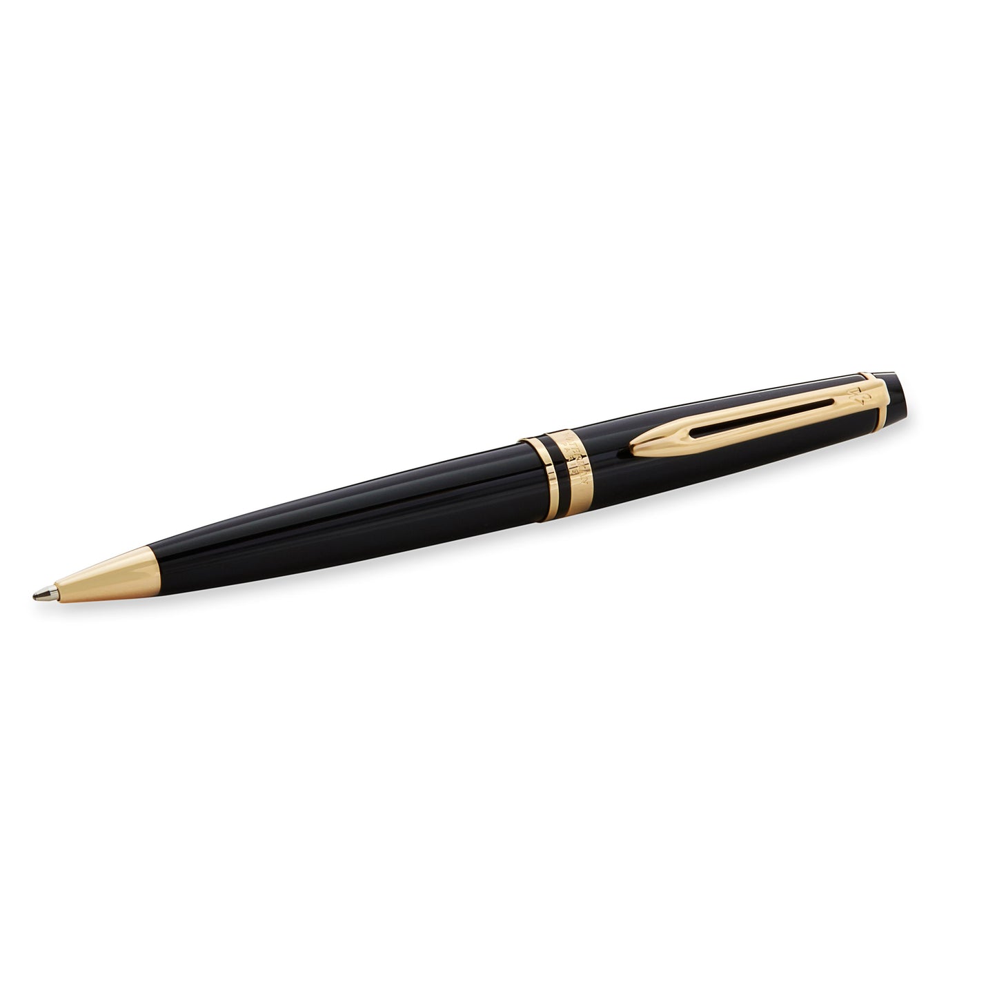 Waterman Expert Ballpoint - Black with Gold Trim