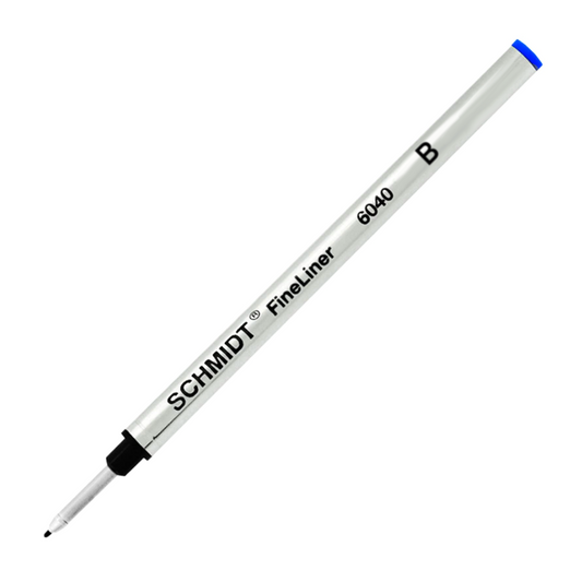 Schmidt 6040 Fiber Tip FineLiner Refills - Blue (Broad-1.0mm)