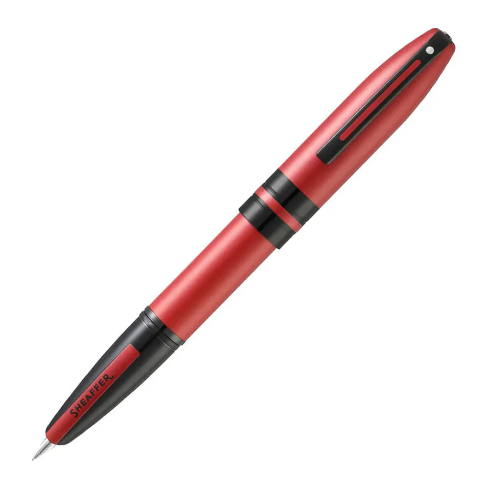 Sheaffer Icon Fountain Pen - Red with Black Trim