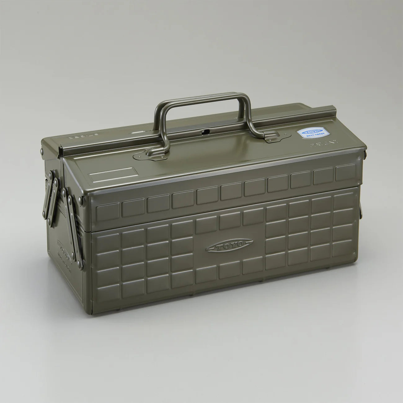 Toyo - Steel Cantilever Toolbox ST-350 Military Green