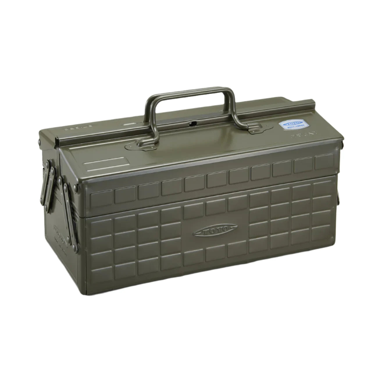 Toyo - Steel Cantilever Toolbox ST-350 Military Green