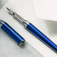 S.T. Dupont Eternity XL Fountain Pen - Blue Guilloche