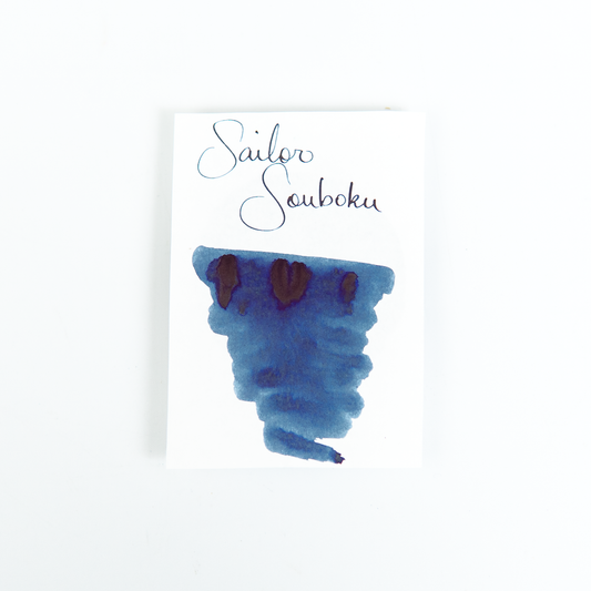 Sailor Pigmented - Souboku Blue (50ml) Bottled Ink