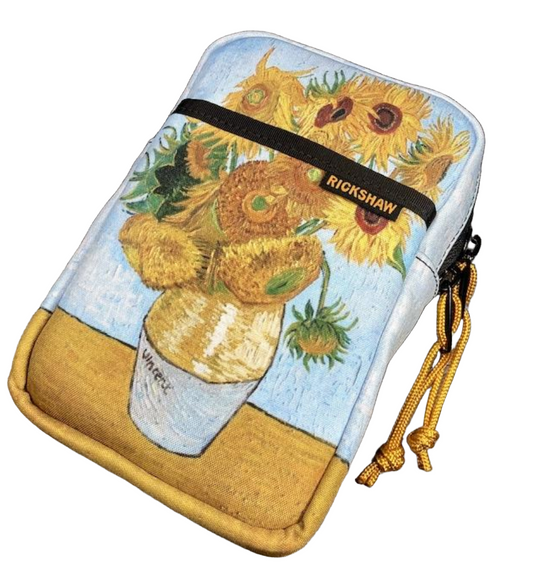 Rickshaw Bagworks 8-Pen Coozy Case - van Gogh Sunflower