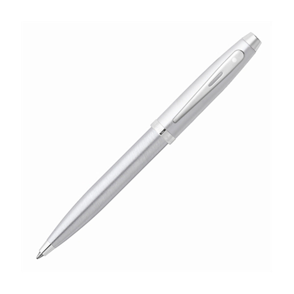 Sheaffer 100 Ballpoint - Brushed Chrome