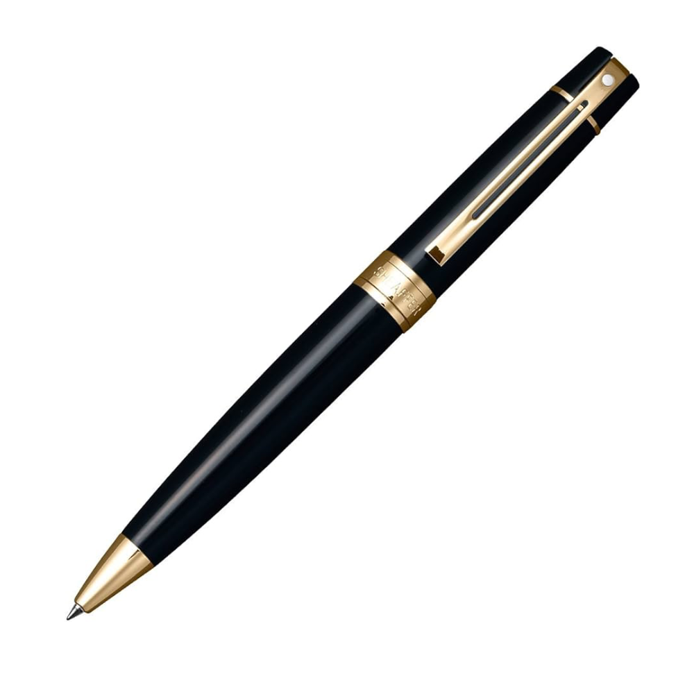 Sheaffer 300 Ballpoint - Black with Gold