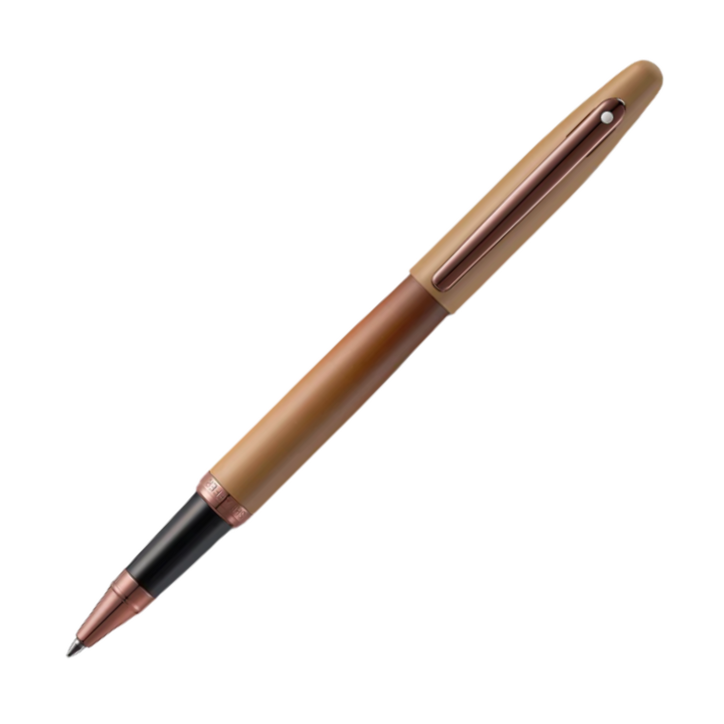 Sheaffer VFM Coffee Edition Rollerball - Matt Brown with PVD Trim