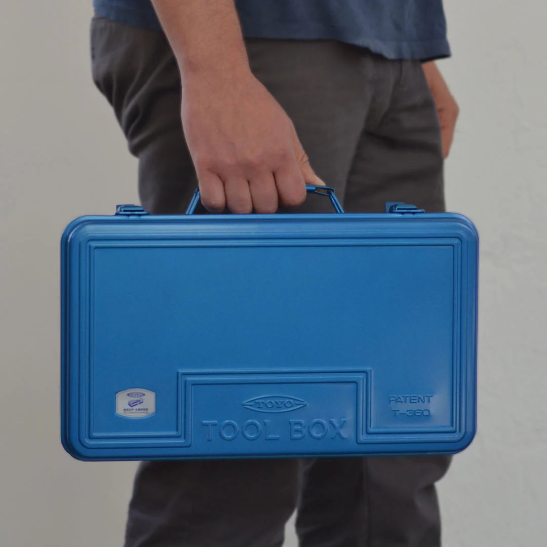 Toyo Steel Box Toolbox T360 Blue