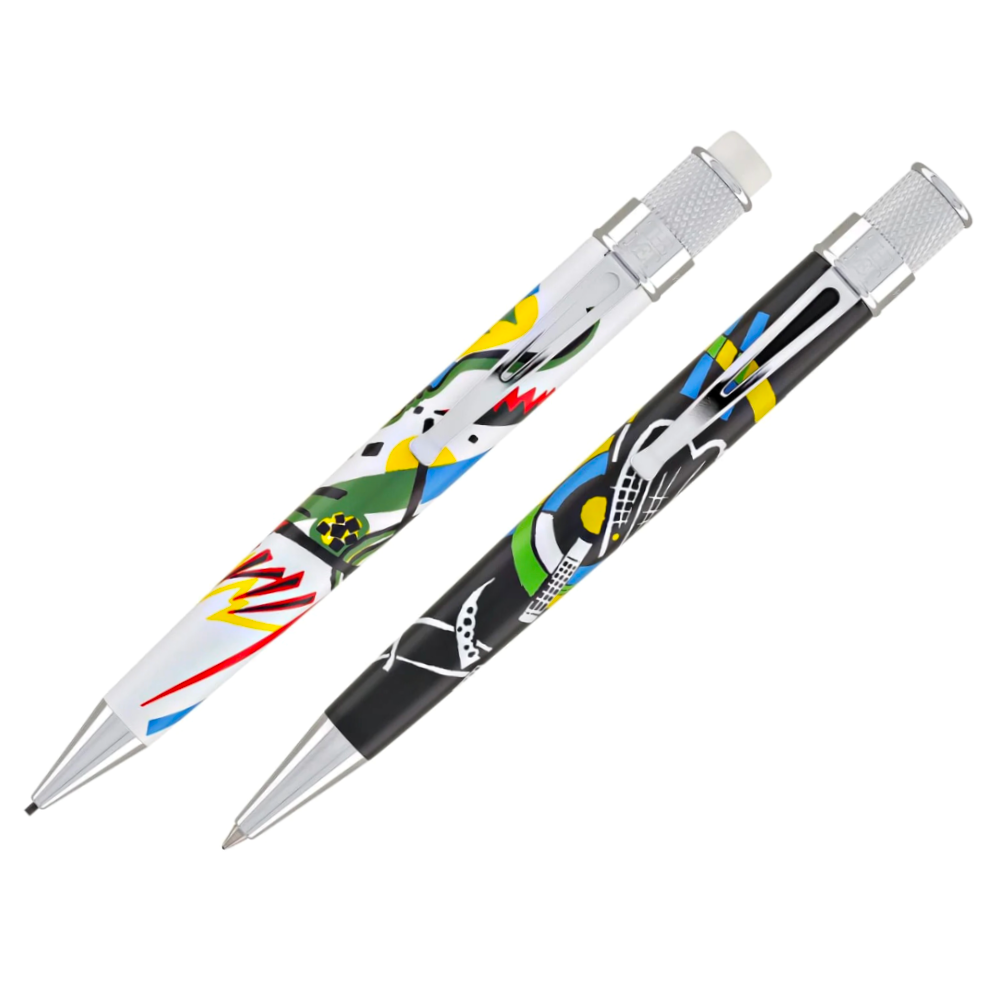 Retro 51 Tornado Gift Set - Kandinsky (Metropolitan Rollerball and Pencil 1.15mm) - Discontinued