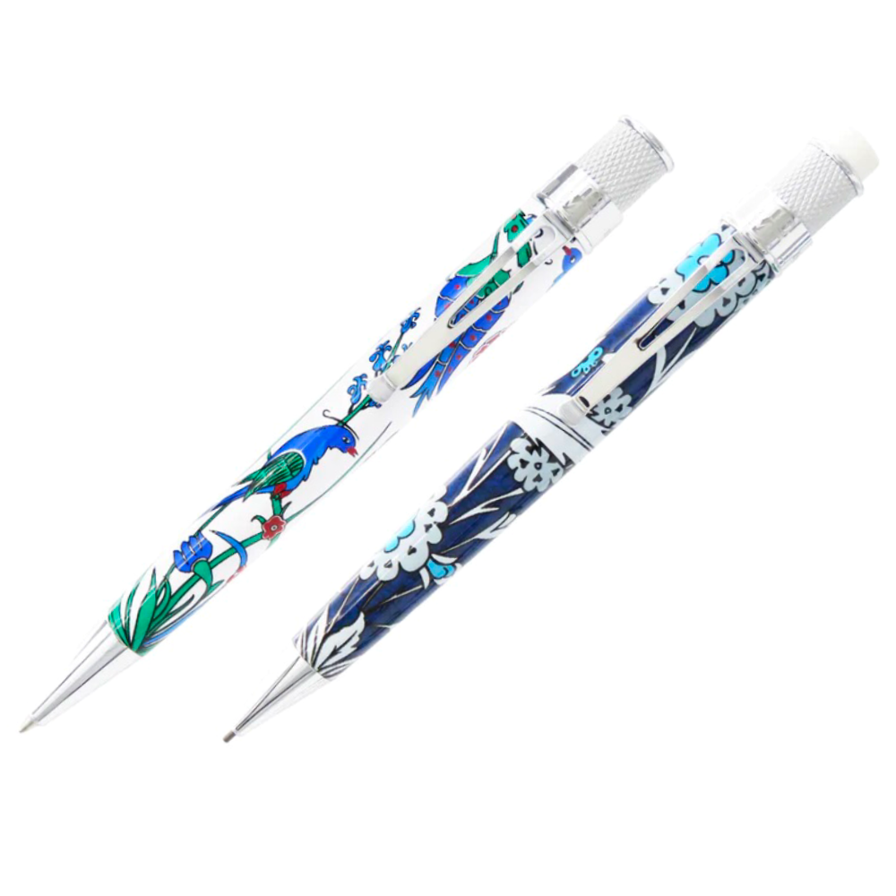 Retro 51 Tornado Gift Set - Metropolitan Iznik Garden (Rollerball and Pencil 1.15mm)