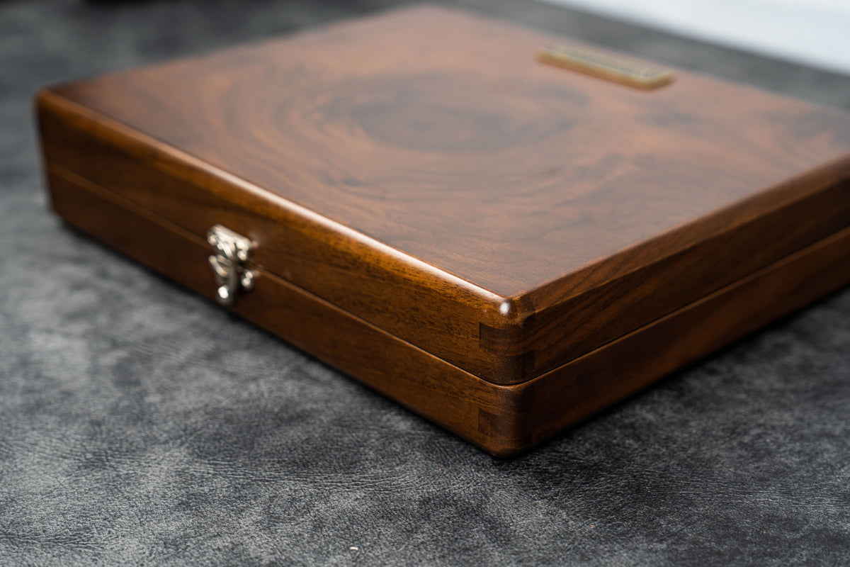 Galen Leather The Writing Box - Burl Walnut (Special Edition)