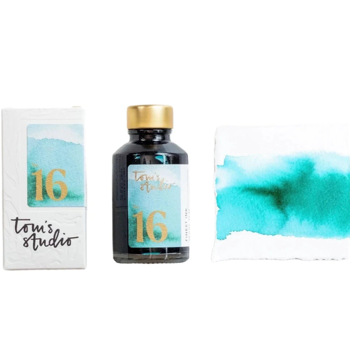 Tom's Studio 16 Sunny Teal (50ml) Bottled Ink