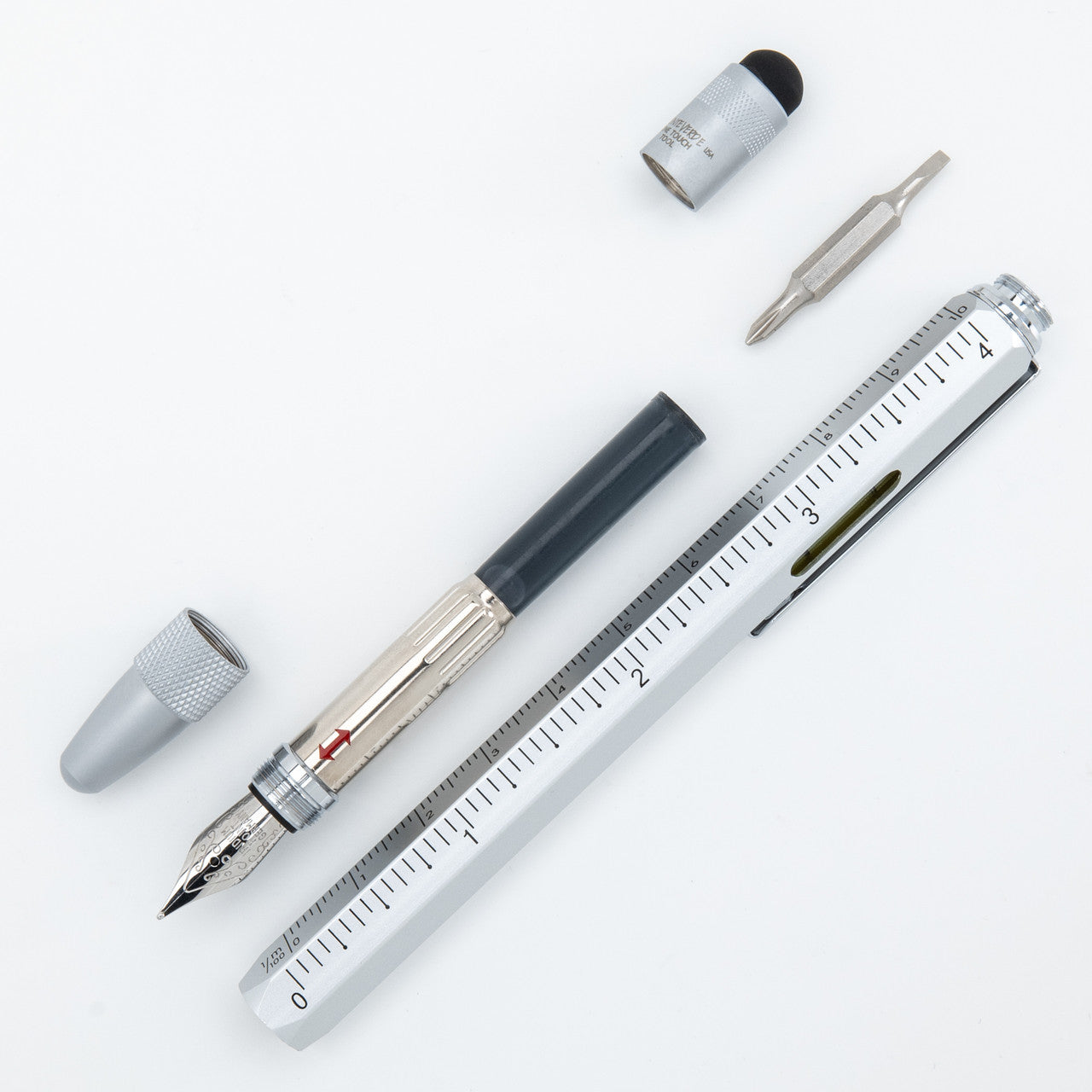 Monteverde USA® The Original Tool Pen™ Fountain Pen - Silver