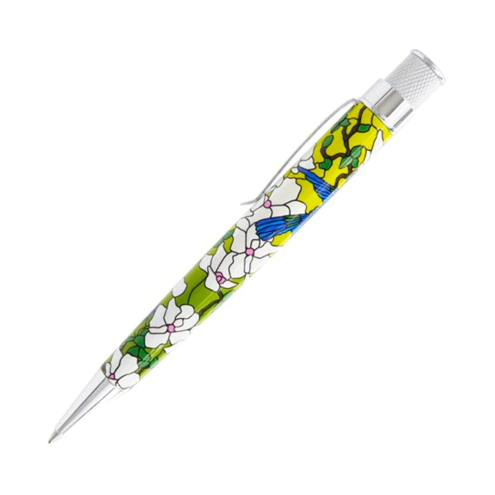 Retro 51 Tornado Rollerball - Tiffany Favrile Parrots (Metropolitan)