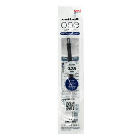 Uni-ball One UMR-38S Gel Pen Refill - Blue Black