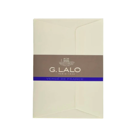 G. Lalo A6 Self-Sealing Lined Envelopes - Ivory