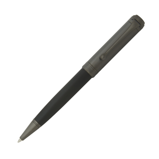 Aurora Talentum Rollerball - Black OPS with Ruthenium Metal Cap