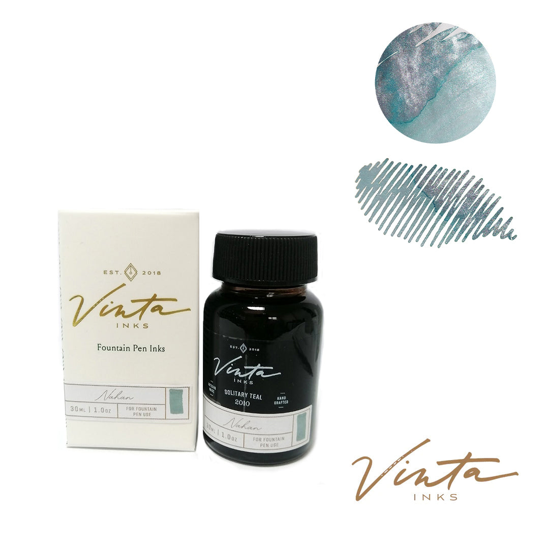 Vinta Solitary Teal (Nahan 2010)- 30ml Bottled Ink