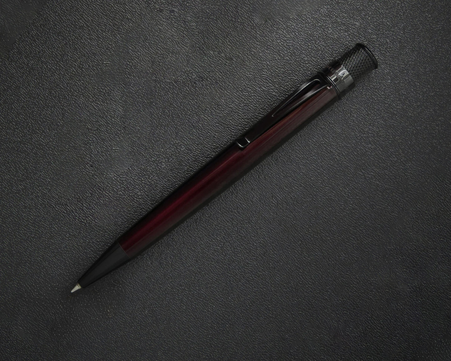 Retro 51 Tornado™ Stealth Lacquer Rollerball - Black Cherry