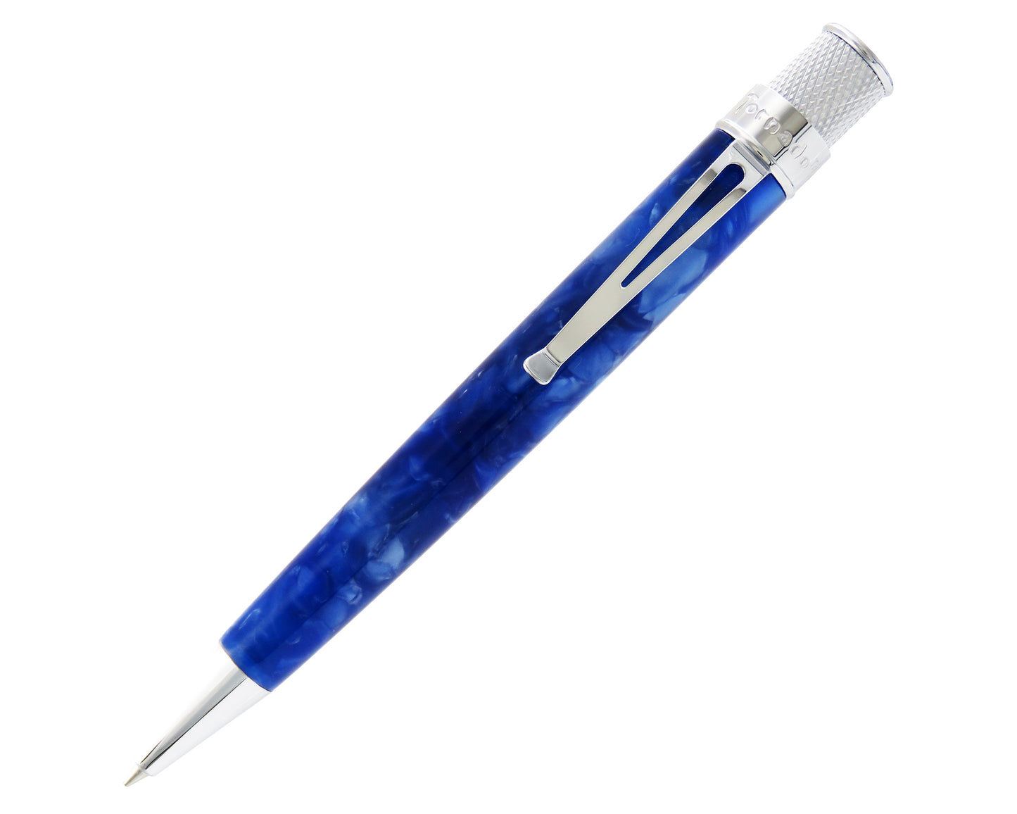 Retro 51 Tornado Vault Acrylic Rollerball - Sapphire Blue