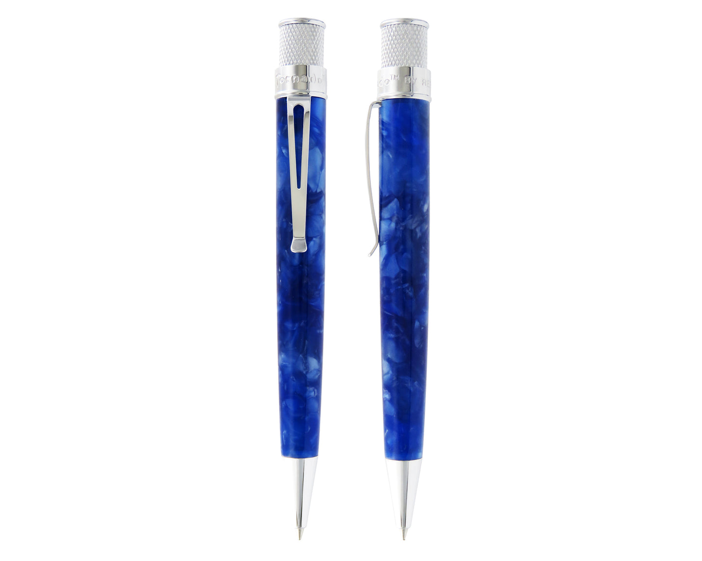 Retro 51 Tornado Vault Acrylic Rollerball - Sapphire Blue