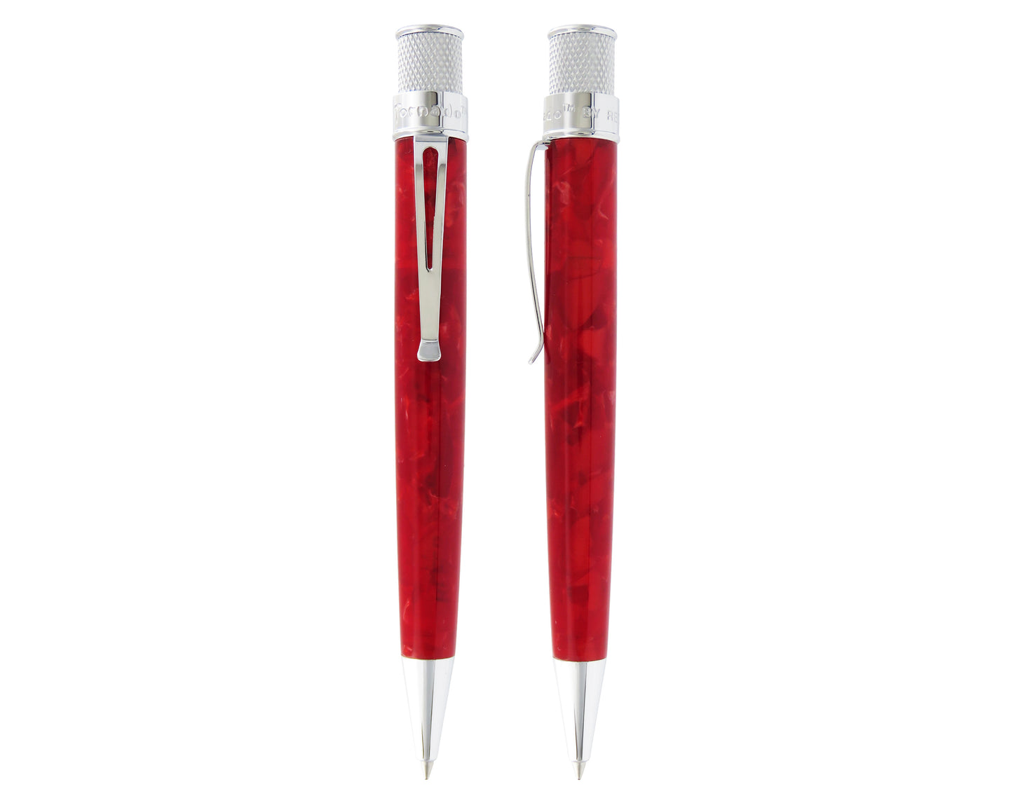 Retro 51 Tornado Vault Acrylic Rollerball - Ruby Red