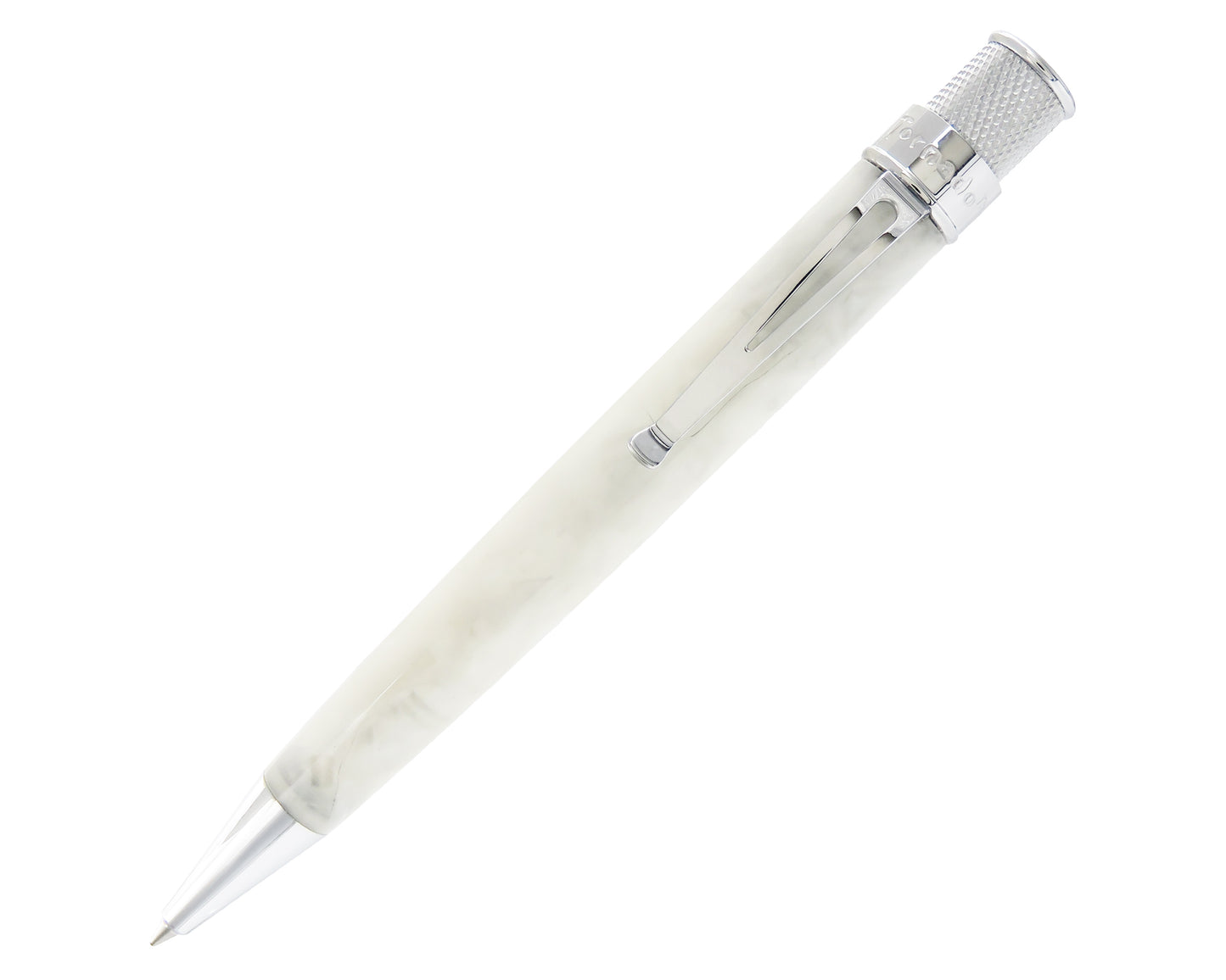 Retro 51 Tornado Vault Acrylic Rollerball - Opal White