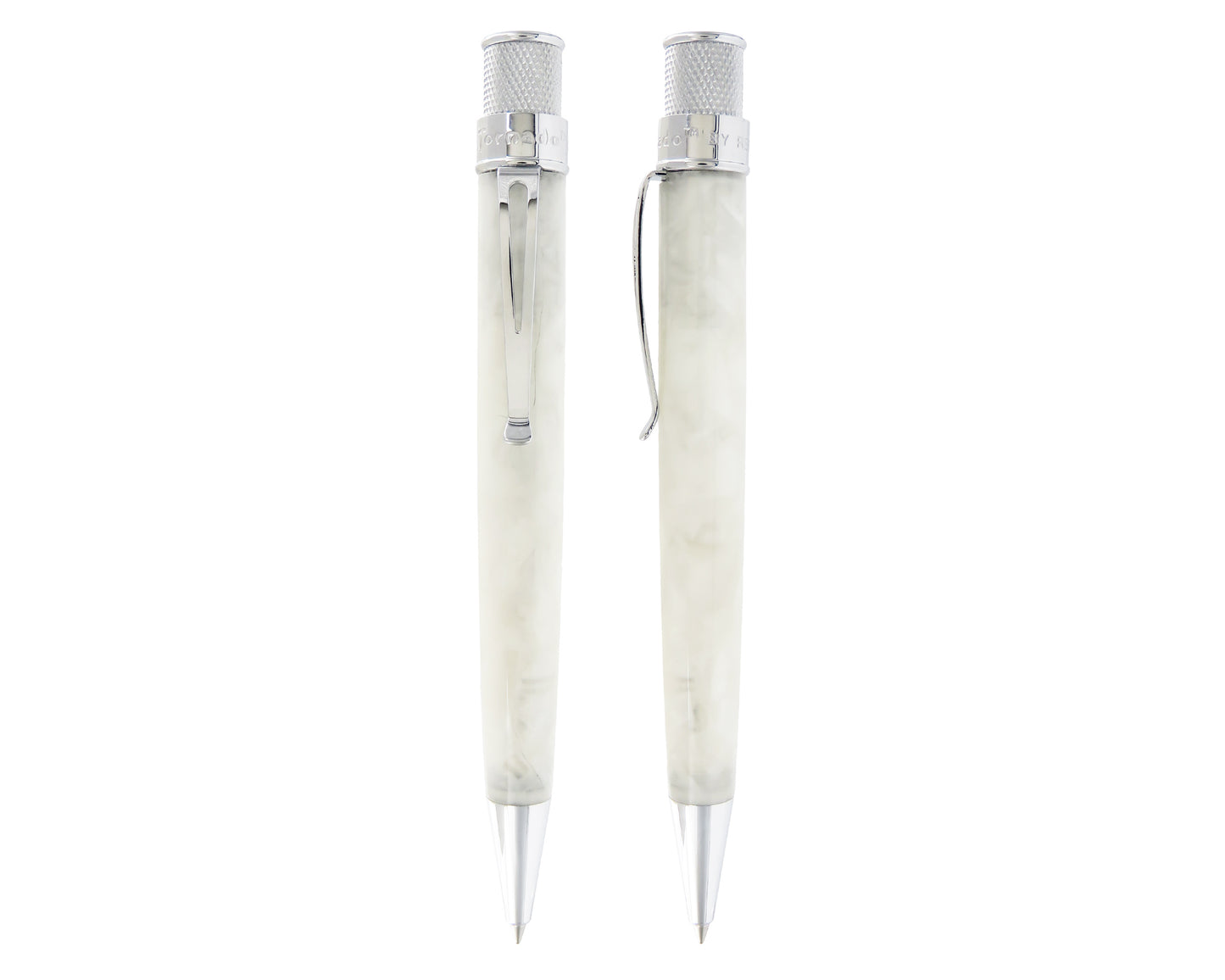 Retro 51 Tornado Vault Acrylic Rollerball - Opal White