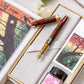 Visconti Van Gogh Fountain Pen - Flowering Plum Orchard