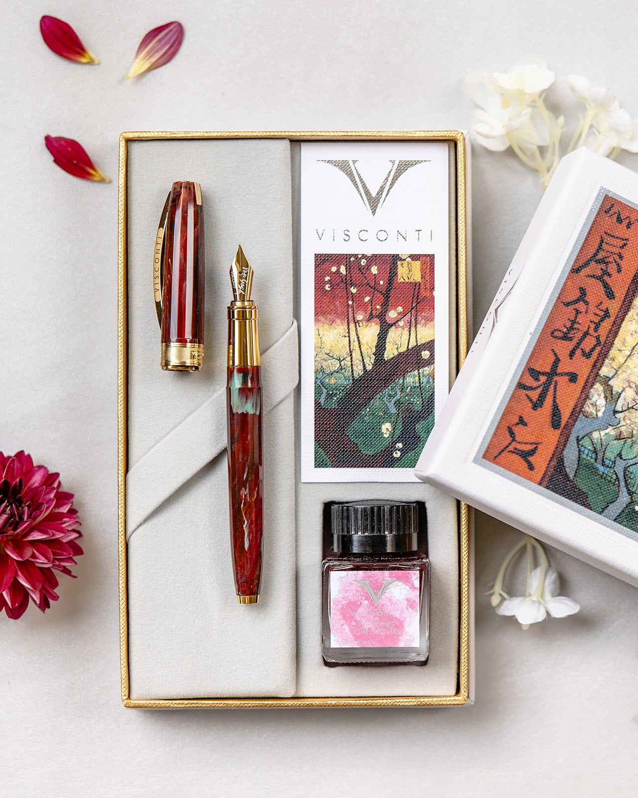 Visconti Van Gogh Fountain Pen - Flowering Plum Orchard