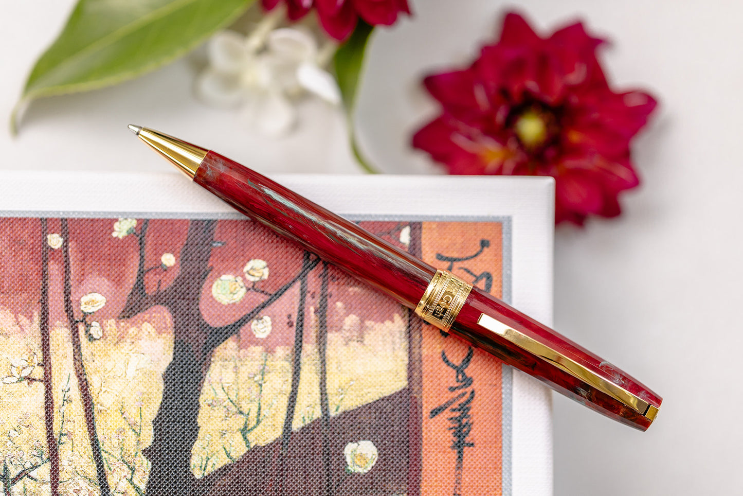 Visconti Van Gogh Ballpoint - Flowering Plum Orchard