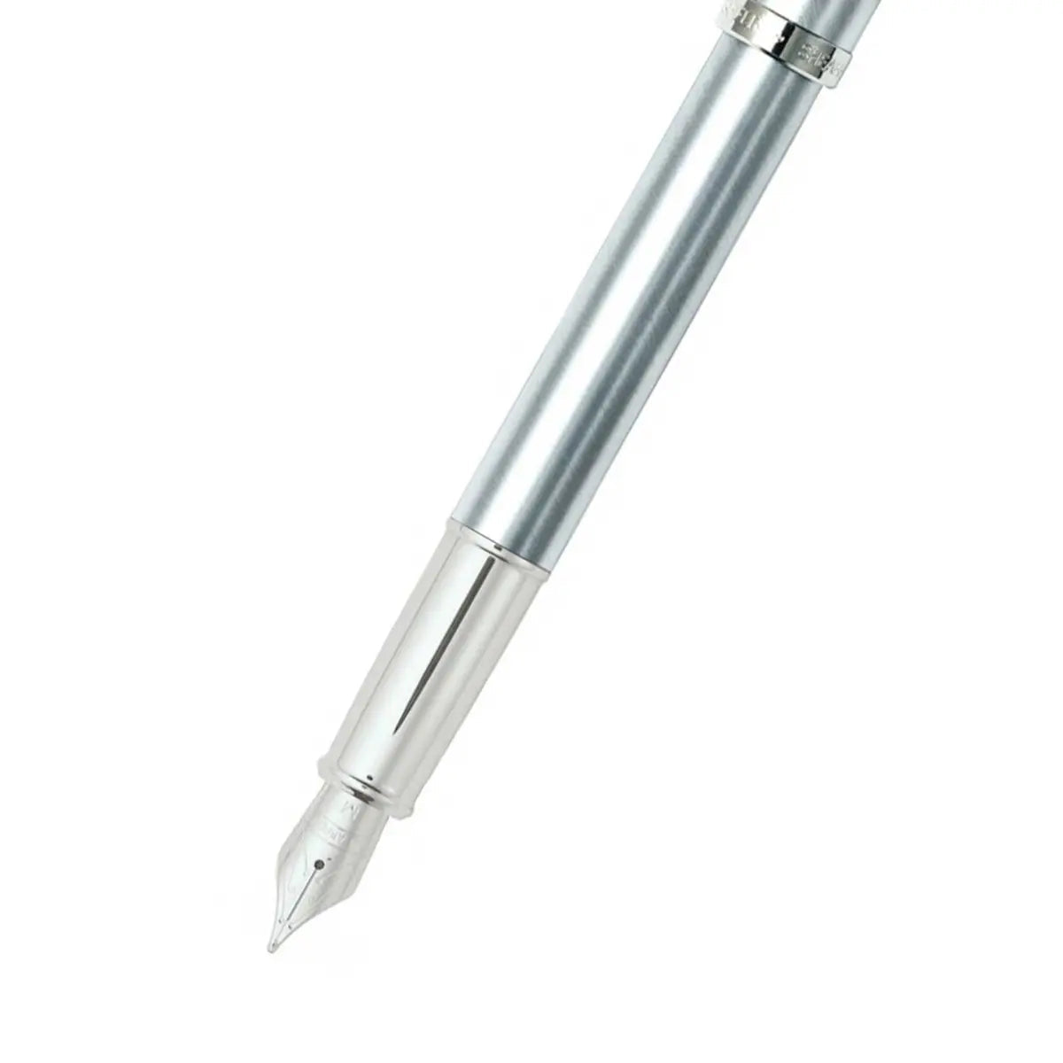 Sheaffer 100 Fountain Pen - Brushed Chrome