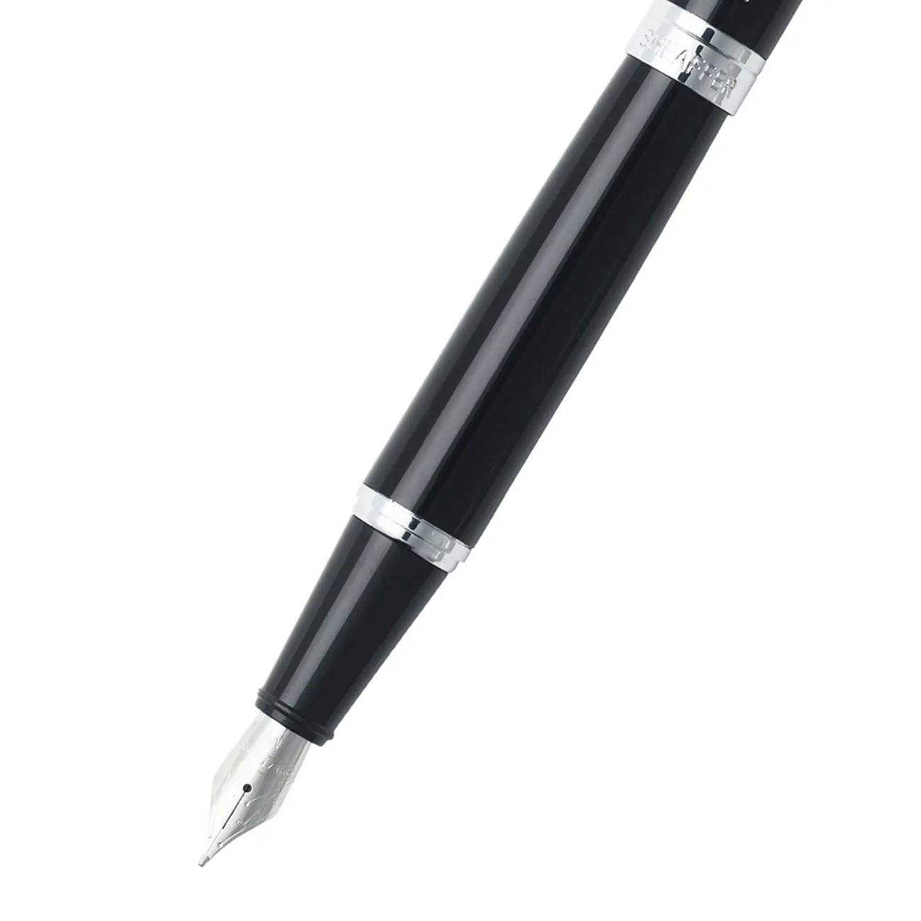 Sheaffer 300 Fountain Pen - Black with Chrome