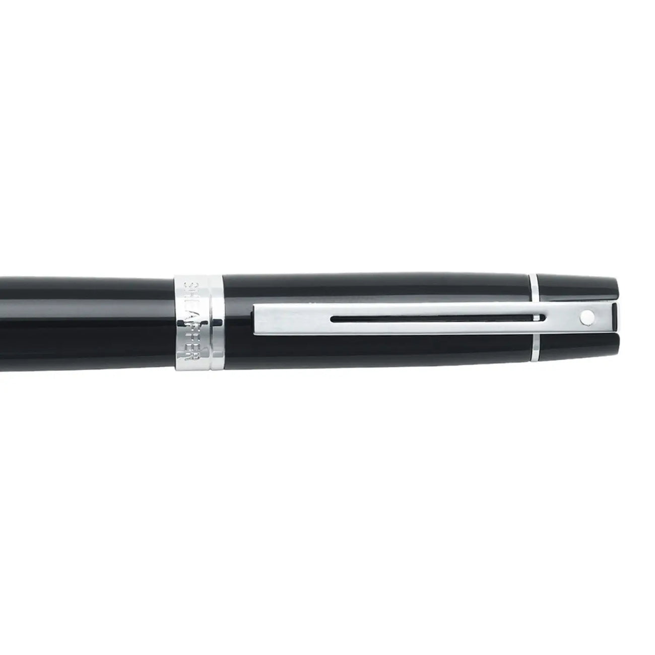 Sheaffer 300 Fountain Pen - Black with Chrome