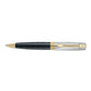 Sheaffer 300 Ballpoint - Engraved Black with Chrome Cap and Gold Trims