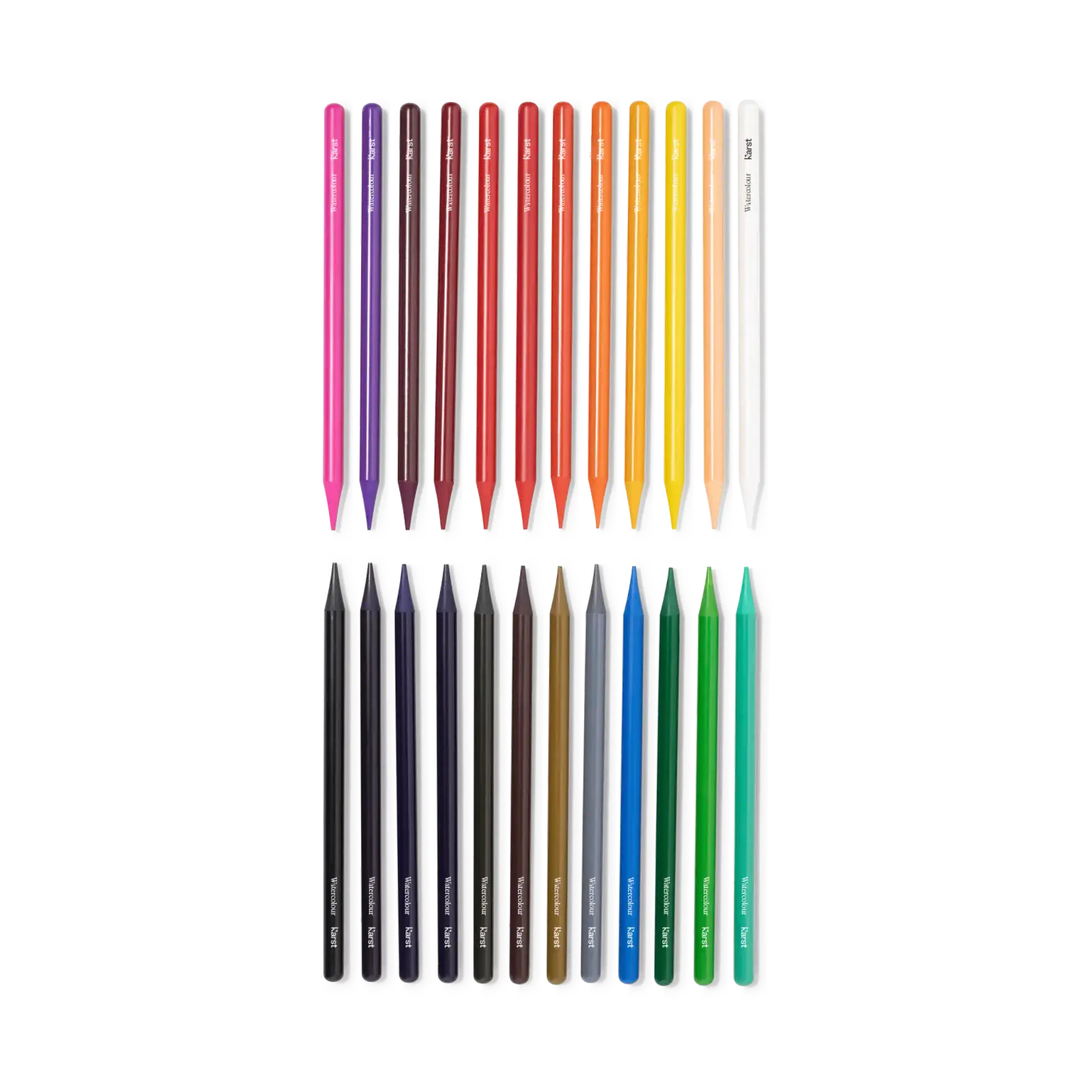 Karst Woodless Watercolor Pencils (Pack of 24)