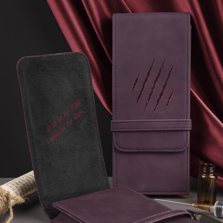 Wearingeul 3 Pen Leather Pouch - Dr. Jekyll and Mr. Hyde