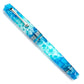 Leonardo Momento Zero Fountain Pen - Blue Aloha with Silver Trim