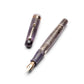 Leonardo Momento Magico Fountain Pen - Amethyst with Rose Gold Trim