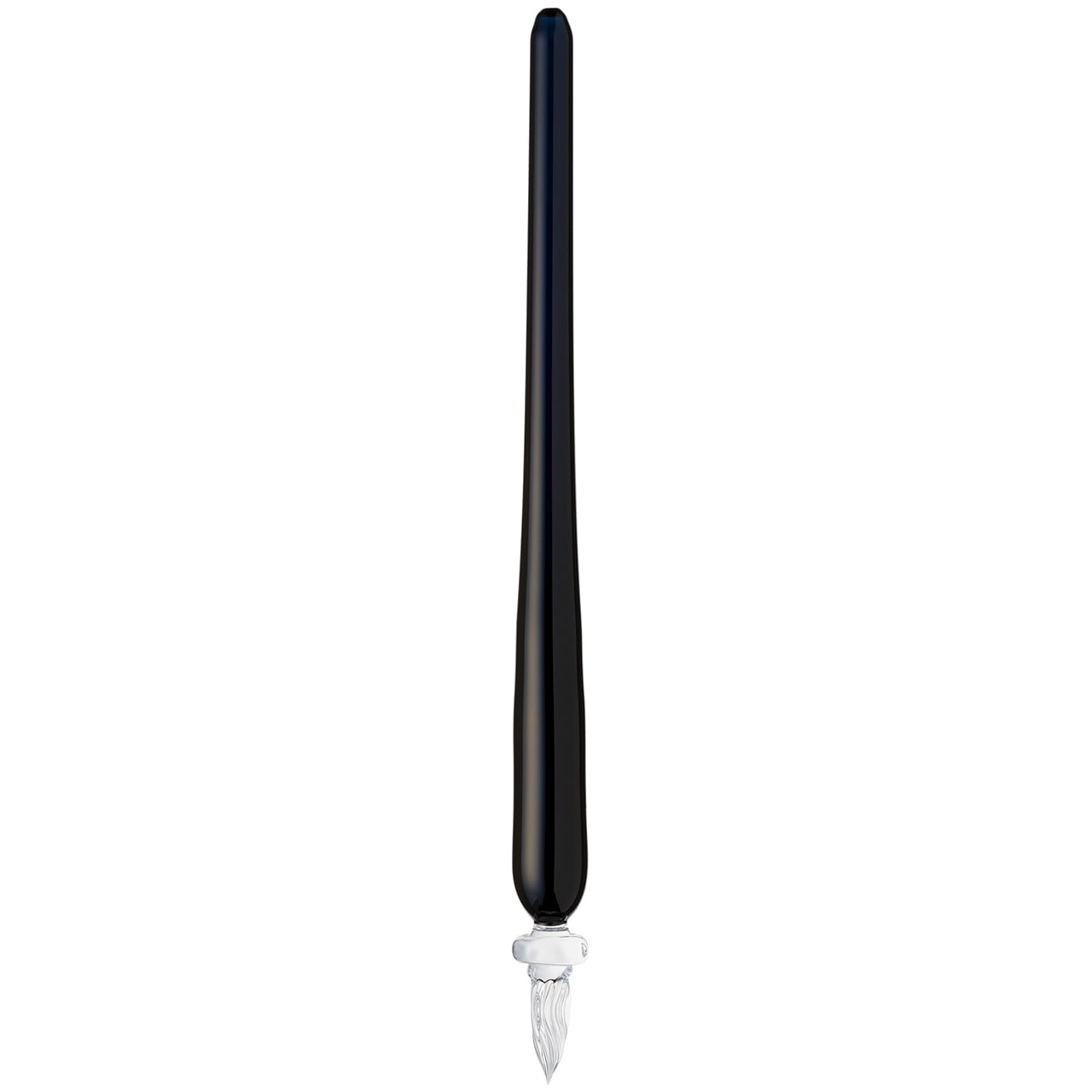 Glass Studio Matusubokkuri Glass Pen - Monochrome Black Porcelain (Medium)