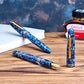 Esterbrook Estie Piston Fountain Pen - Blue Moon with Gold Trim (Button Fill - Limited Edition)