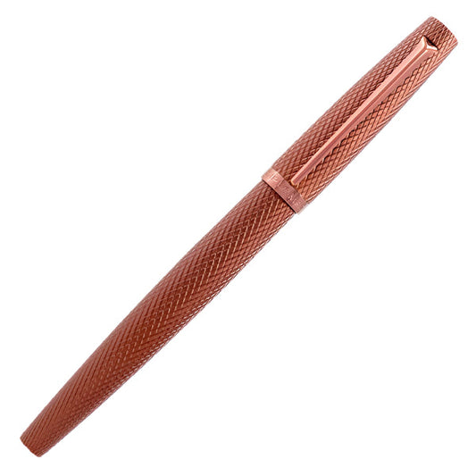 Diplomat Viper Rollerball - Brown Guilloche