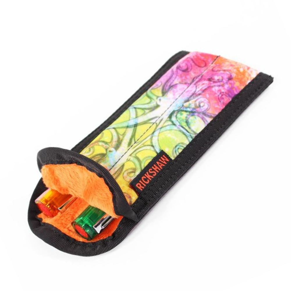 Rickshaw Bagworks 2-Pen Coozy Sleeve - Inktopus Orange