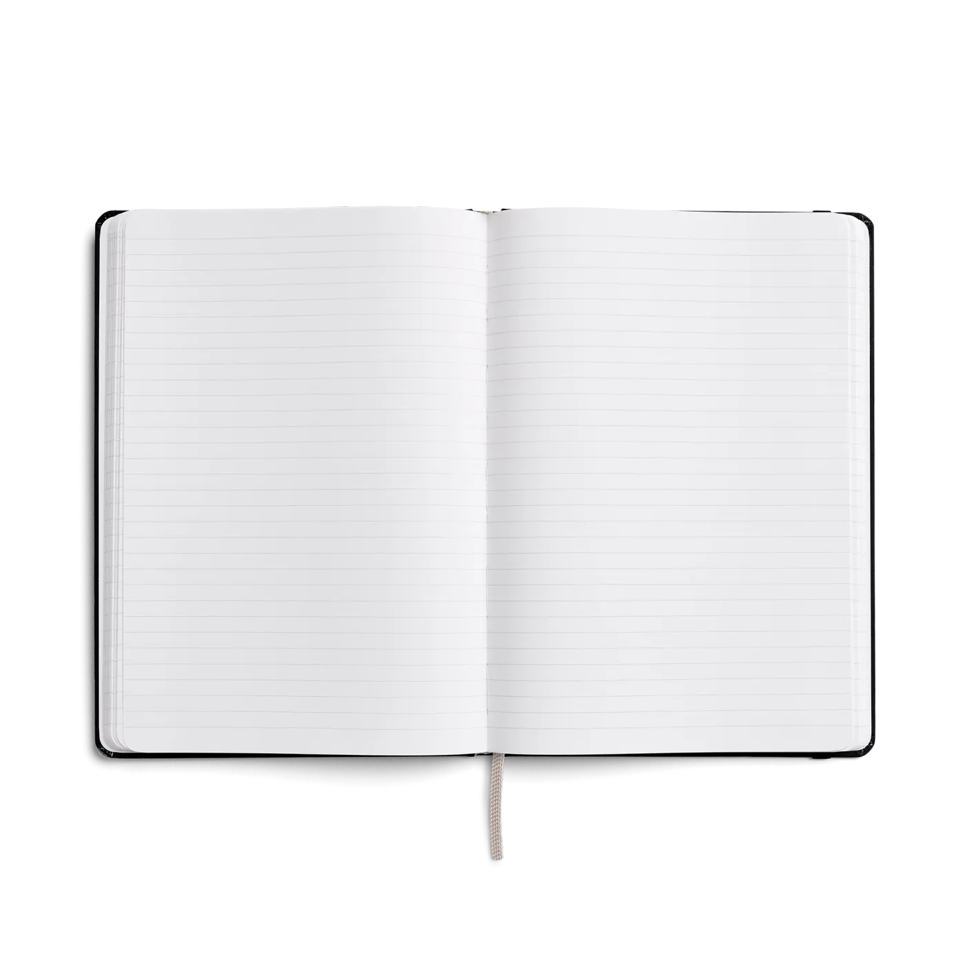 Karst A5 Stone Paper Lined Notebook - Black